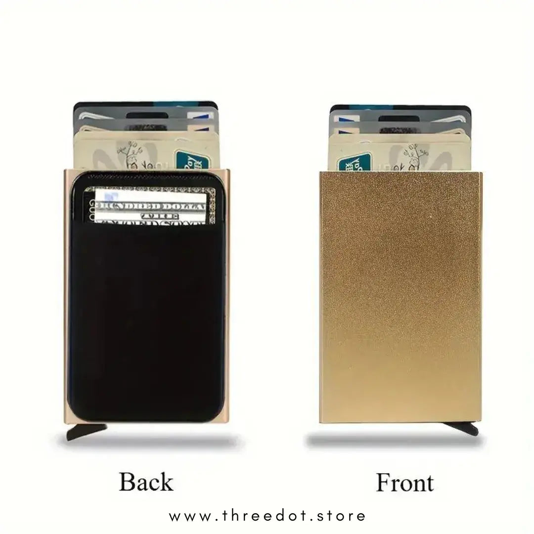 SMART METALLIC POP-UP CARD HOLDER