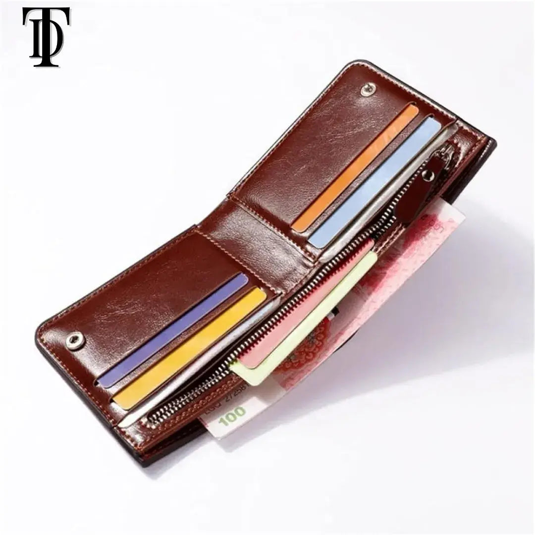 CARRKEN MEN’S LEATHER WALLET