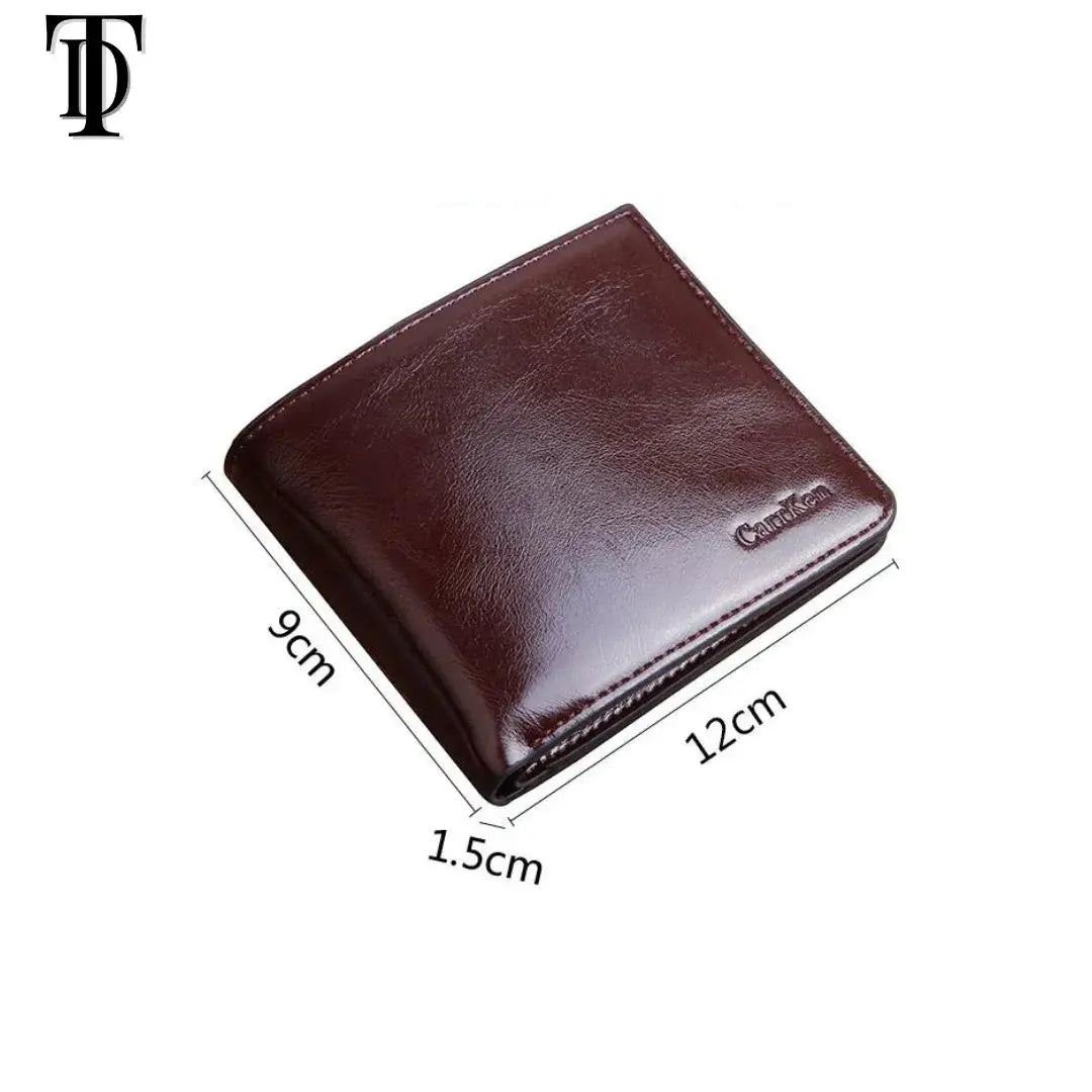 CARRKEN MEN’S LEATHER WALLET