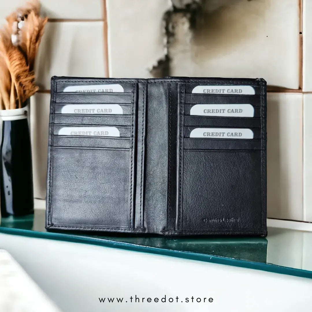 EONO BIFOLD LEATHER WALLET