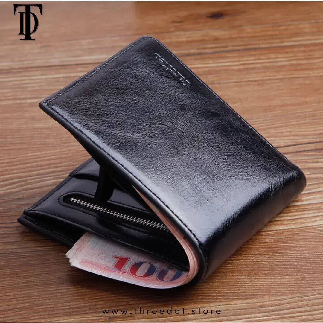 CARRKEN MEN’S LEATHER WALLET